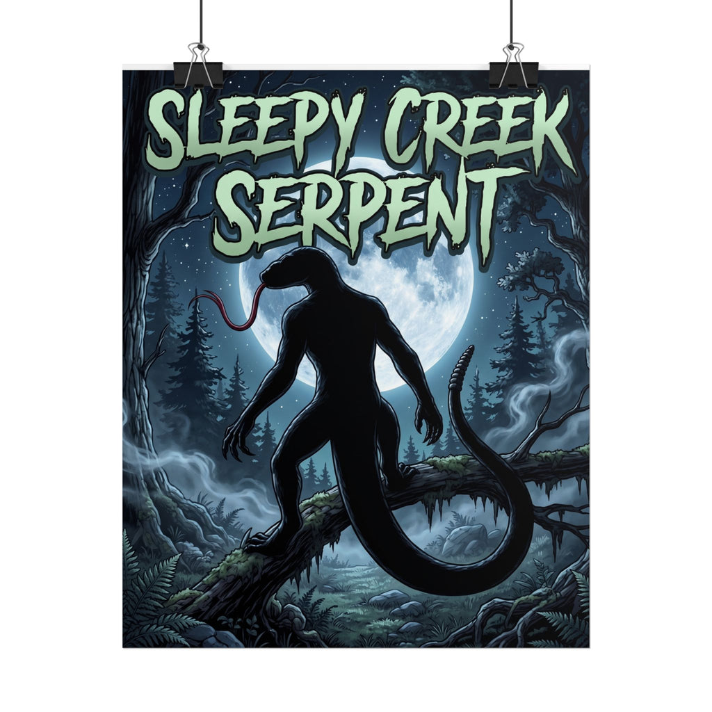 SLEEPY CREEK SERPENT FULL MOON Rolled Posters