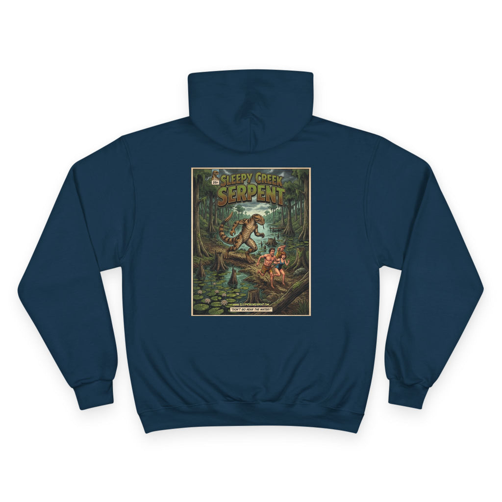 SLEEPY CREEK SERPENT COMIC LOOK Champion Hoodie