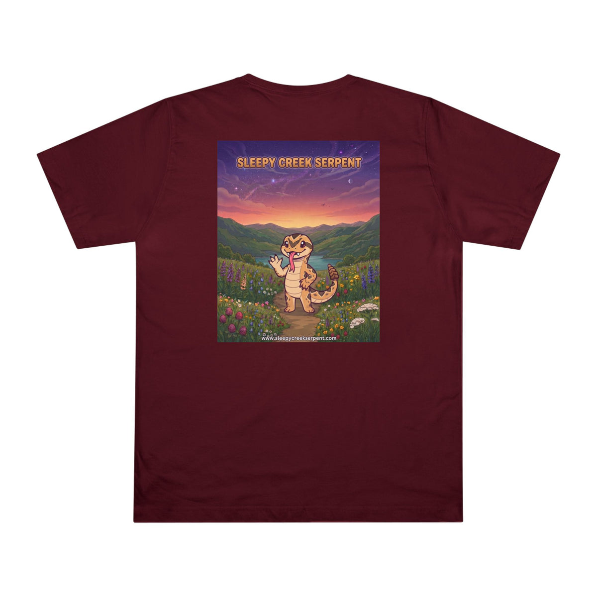 SLEEPY CREEK SERPENT CUTE Deluxe T-shirt