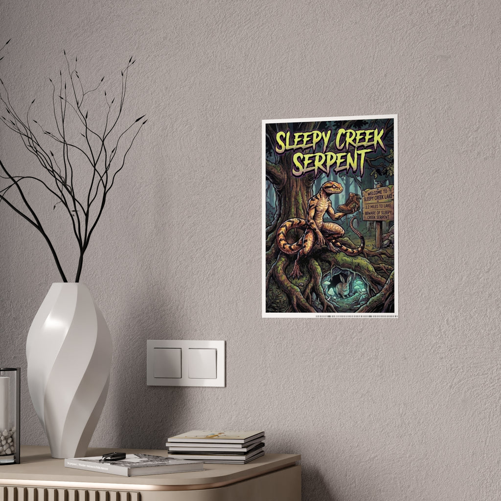 SLEEPY CREEK SERPENT HIKERS NIGHTMARE Gloss Posters
