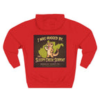 I Was Hugged By.... SLEEPY CREEK SERPENT WV Three-Panel Fleece Hoodie
