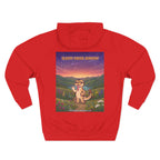 SLEEPY CREEK SERPENT CUTE Three-Panel Fleece Hoodie