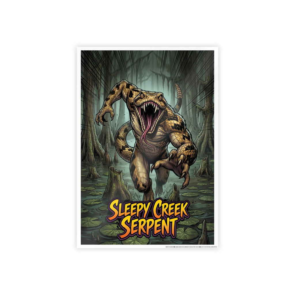 SLEEPY CREEK SERPENT NIGHT ATTACK Gloss Posters