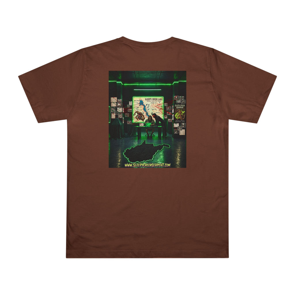 BEING HUNTED.... SLEEPY CREEK SERPENT Deluxe T-shirt