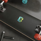 I Was Bit By... THE SLEEPY CREEK SERPENT Holographic Die-cut Stickers