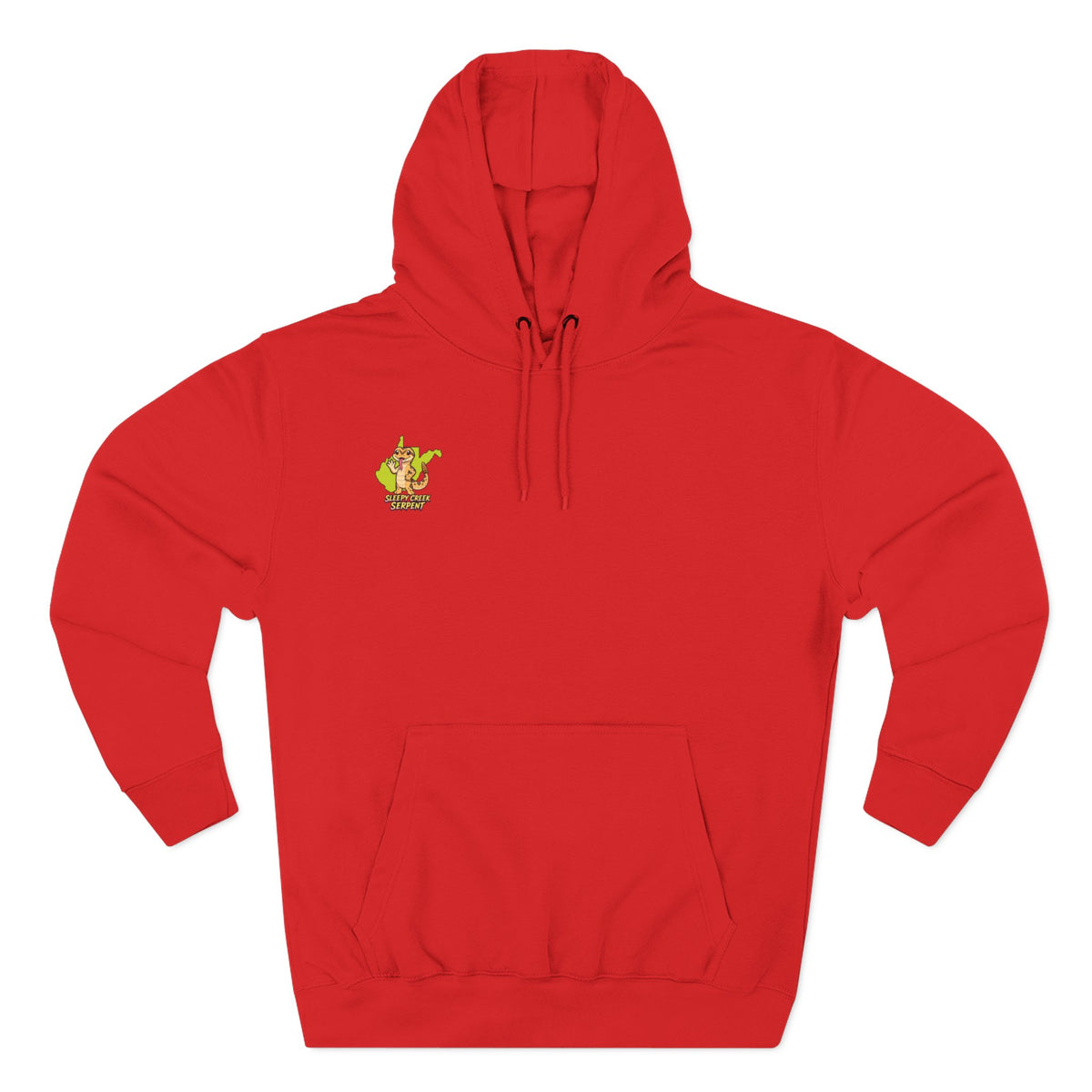 I Was Hugged By.... SLEEPY CREEK SERPENT WV Three-Panel Fleece Hoodie
