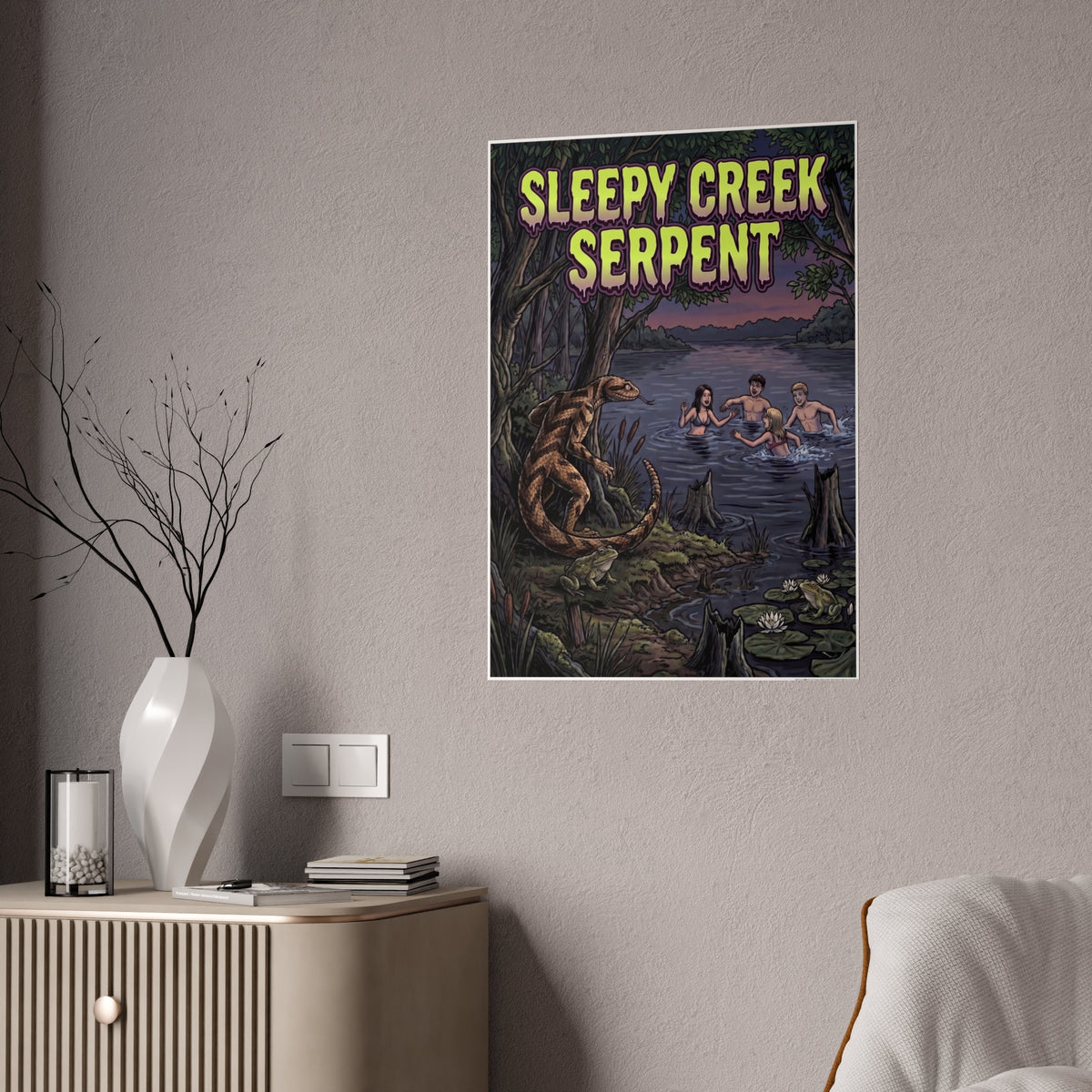SLEEPY CREEK SERPENT LAKE SURPRISE Gloss Posters