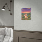 SLEEPY CREEK SERPENT CUTE BACKGROUND Rolled Posters