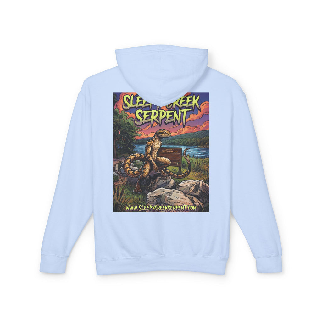 SLEEPY CREEK SERPENT LAKE SIGN  Lightweight Hooded Sweatshirt