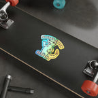SLEEPY CREEK SERPENT CUTE Holographic Die-cut Stickers