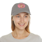 SLEEPY CREEK SERPENT CUTE Hat with Leather Patch (Round)
