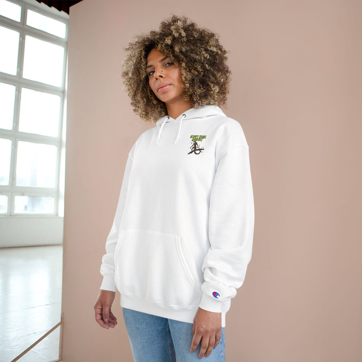 SLEEPY CREEK SERPENT LAKE NIGHT SURPRISE Champion Hoodie