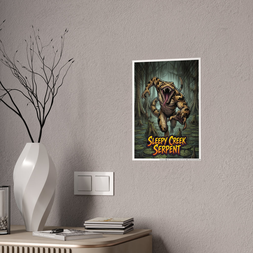SLEEPY CREEK SERPENT NIGHT ATTACK Gloss Posters