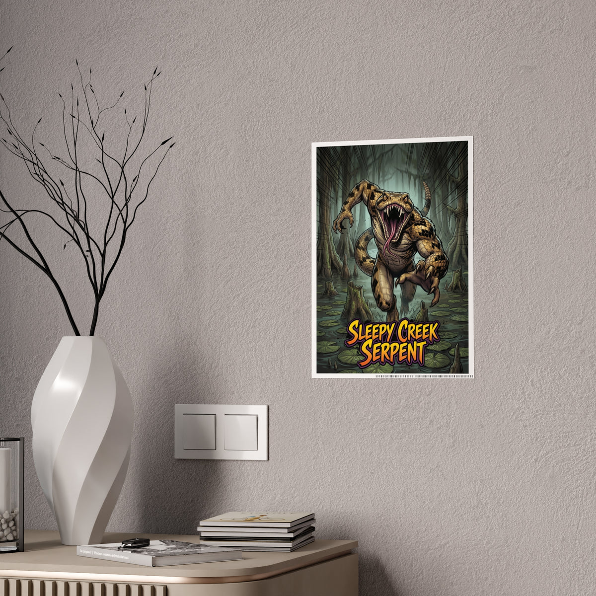 SLEEPY CREEK SERPENT NIGHT ATTACK Gloss Posters