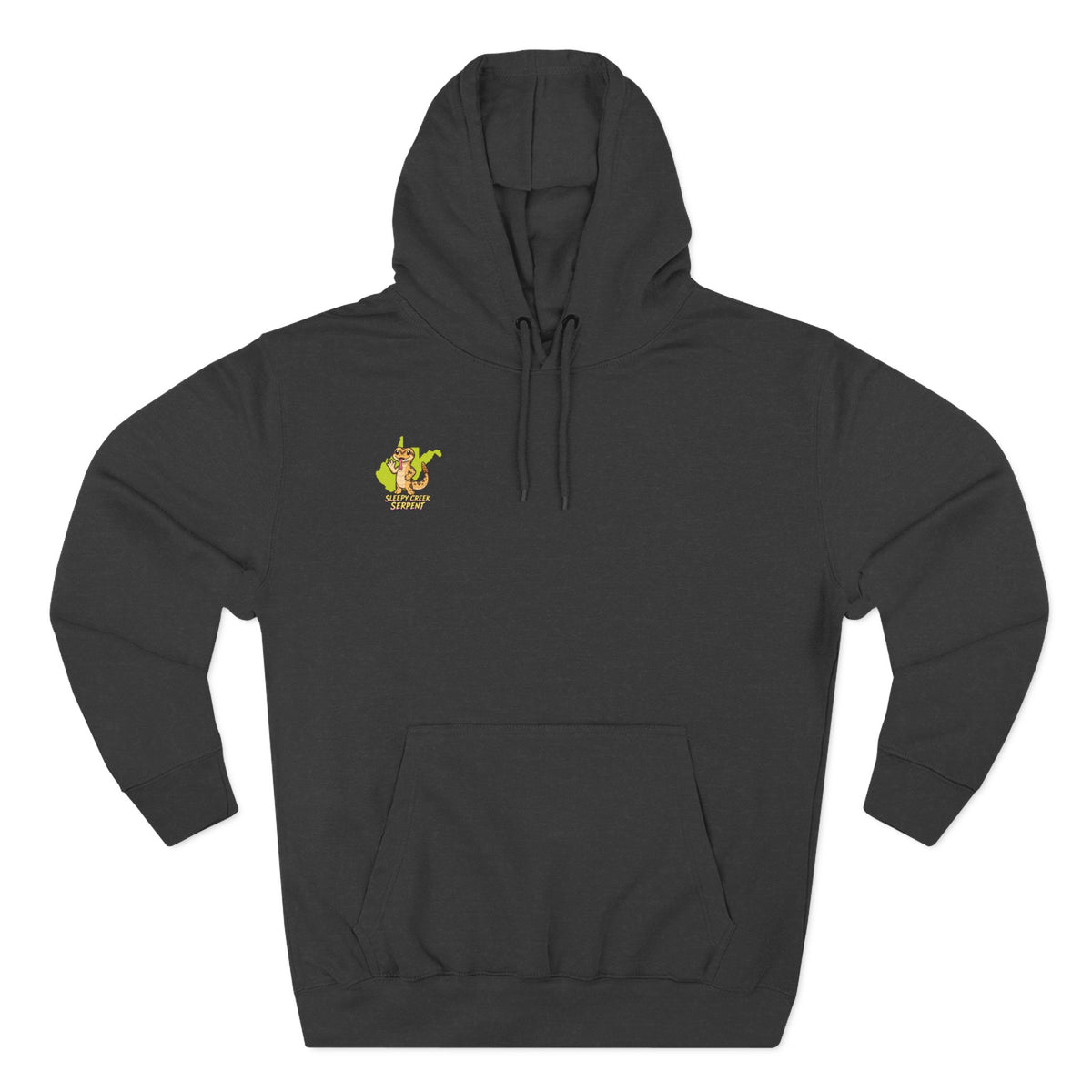 I Was Hugged By.... SLEEPY CREEK SERPENT WV Three-Panel Fleece Hoodie