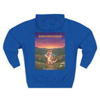 SLEEPY CREEK SERPENT CUTE Three-Panel Fleece Hoodie