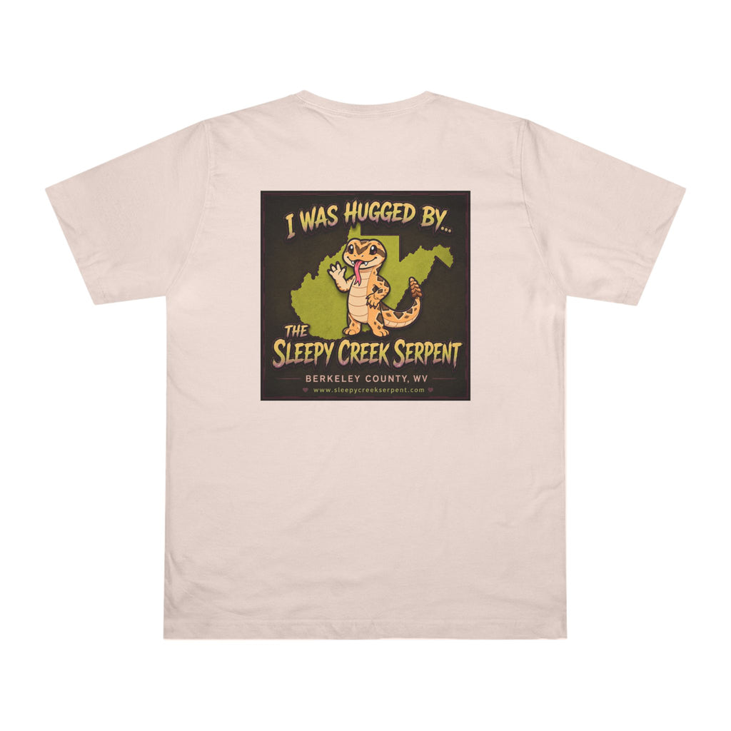 I Was Hugged By... SLEEPY CREEK SERPENT WV Deluxe T-shirt