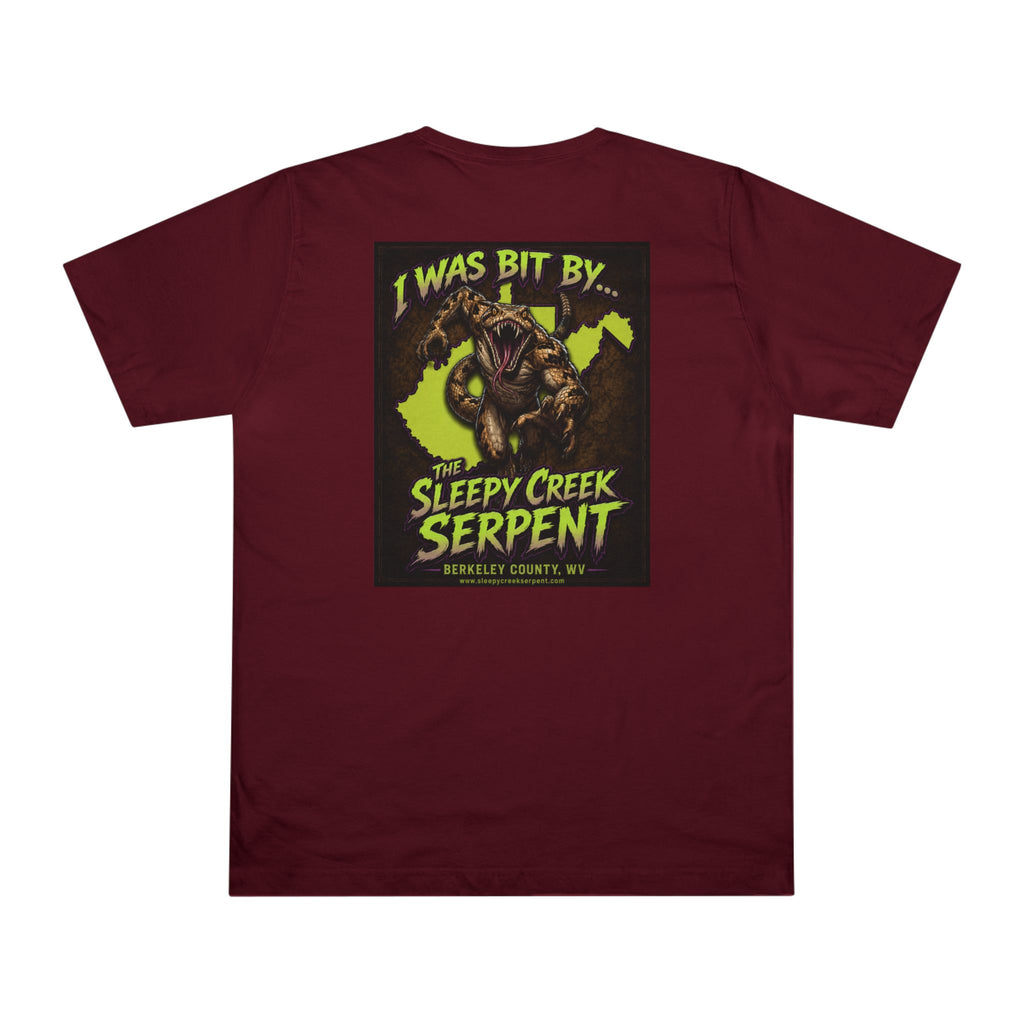 I Was Bit By... SLEEPY CREEK SERPENT WV Deluxe T-shirt