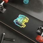 I Was Hugged By... THE SLEEPY CREEK SERPENT Holographic Die-cut Stickers