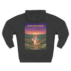 SLEEPY CREEK SERPENT CUTE Three-Panel Fleece Hoodie