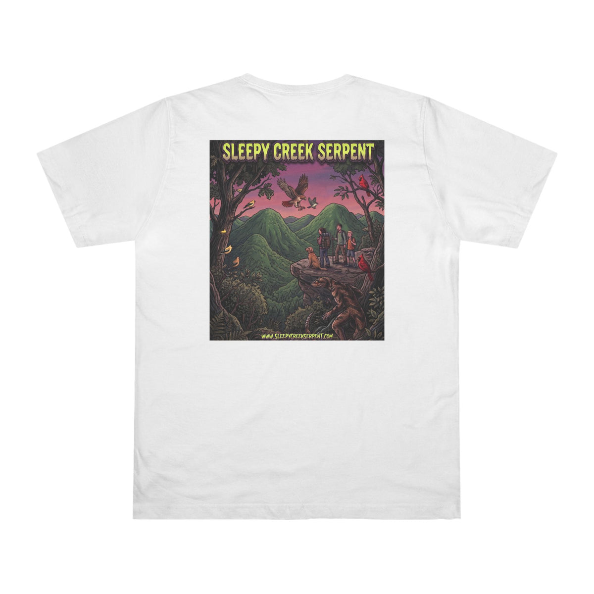 SLEEPY CREEK SERPENT OVERLOOK Deluxe T-shirt