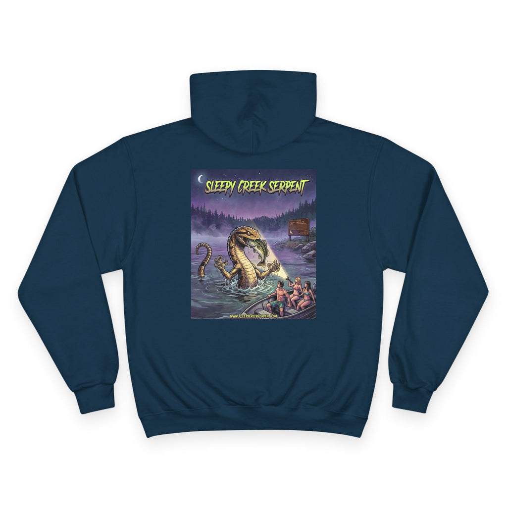 SLEEPY CREEK SERPENT LAKE NIGHT SURPRISE Champion Hoodie