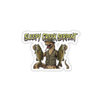 SLEEPY CREEK SERPENT SMALLMOUTH FRENZY Die-Cut Stickers