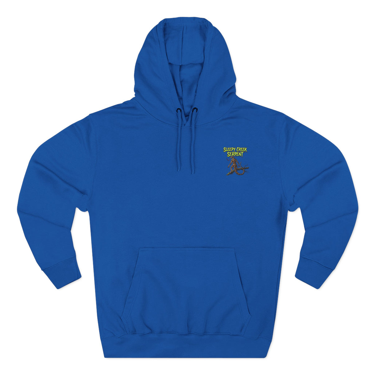 SLEEPY CREEK SERPENT OVERLOOK Three-Panel Fleece Hoodie