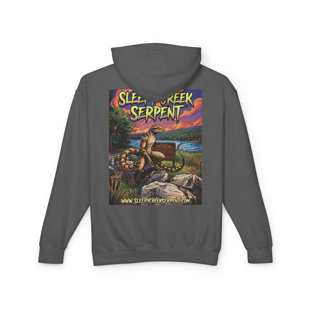 SLEEPY CREEK SERPENT LAKE SIGN  Lightweight Hooded Sweatshirt