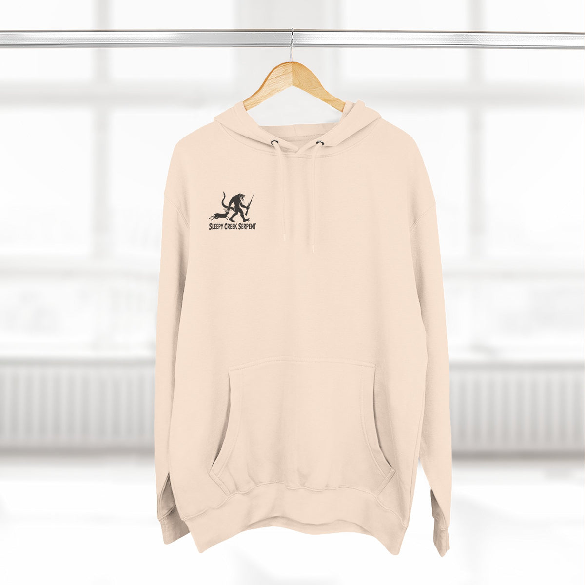 SLEEPY CREEK SERPENT RIFLE SEASON Three-Panel Fleece Hoodie