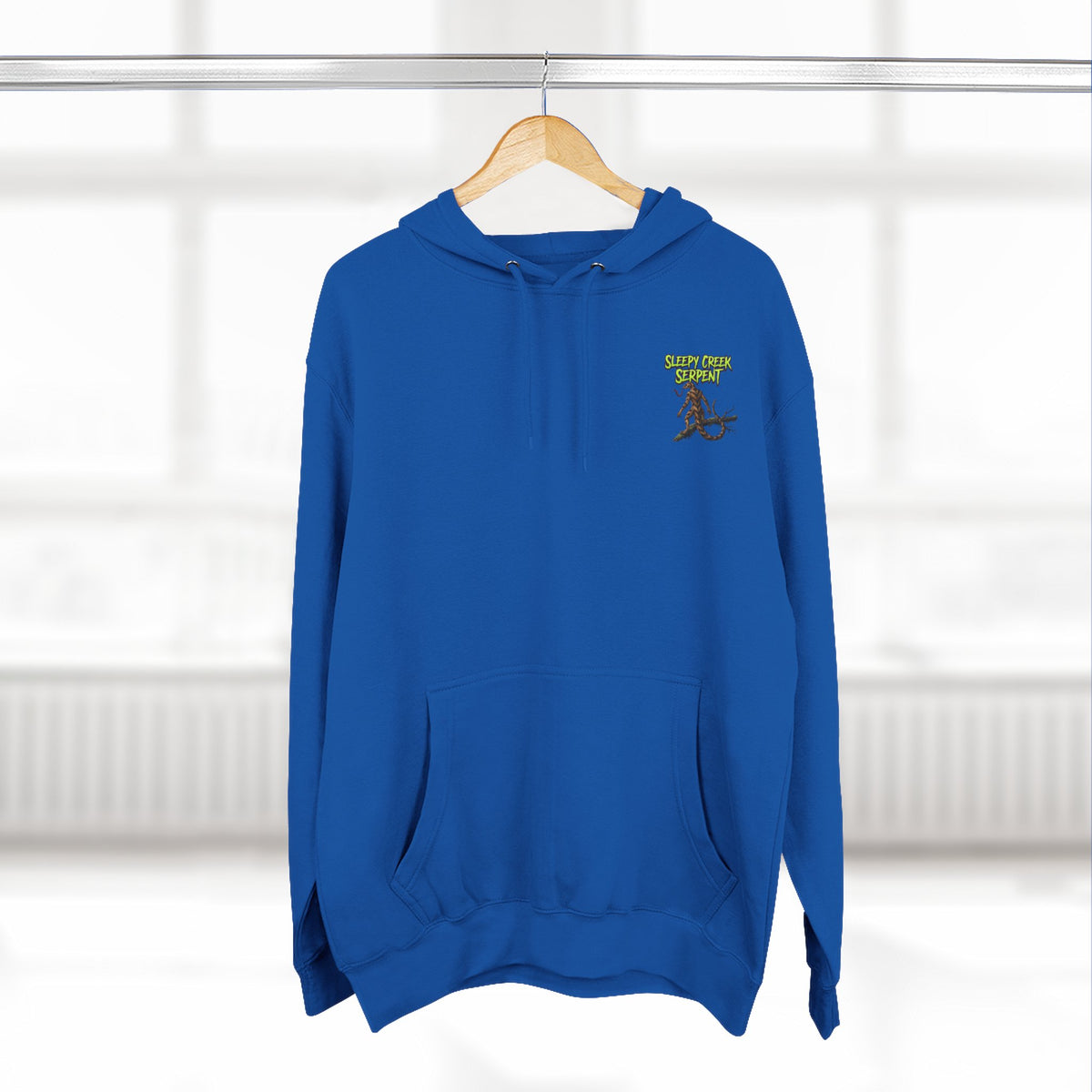 SLEEPY CREEK SERPENT OVERLOOK Three-Panel Fleece Hoodie