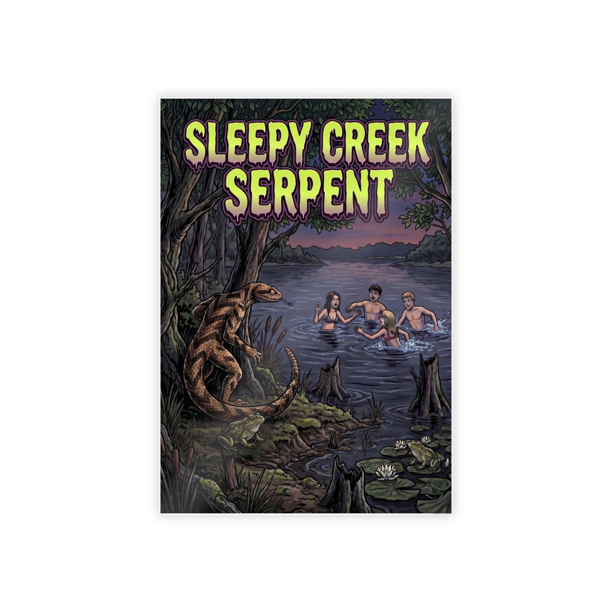 SLEEPY CREEK SERPENT LAKE SURPRISE Gloss Posters