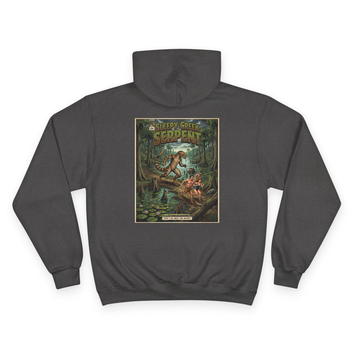 SLEEPY CREEK SERPENT COMIC LOOK Champion Hoodie