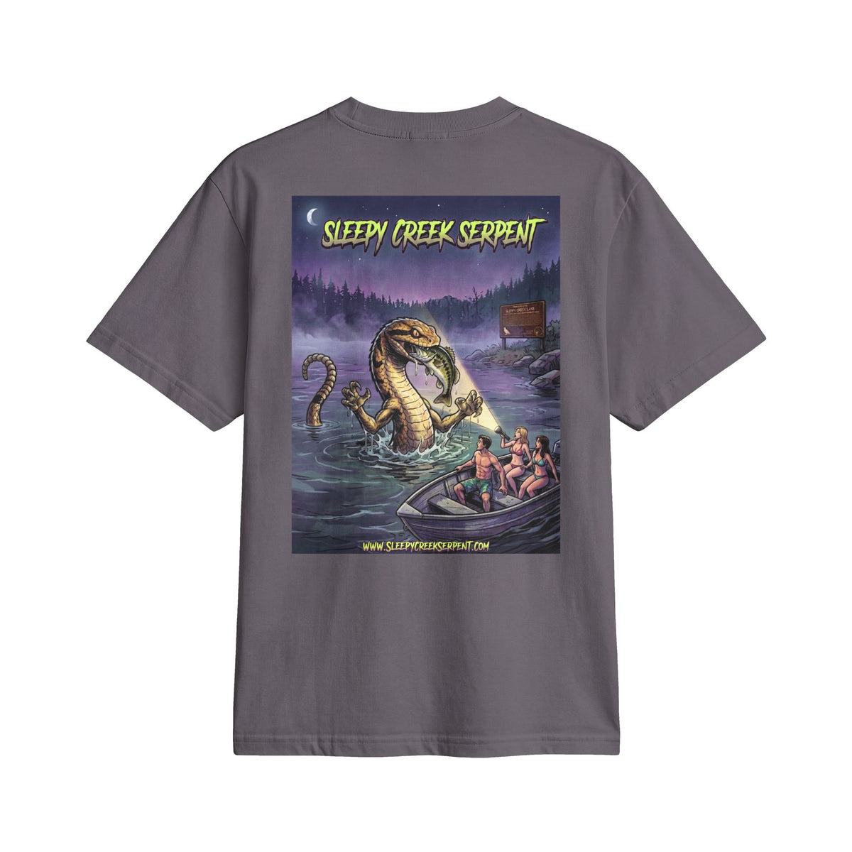 SLEEPY CREEK SERPENT LAKE NIGHT SURPRISE Active T Shirt