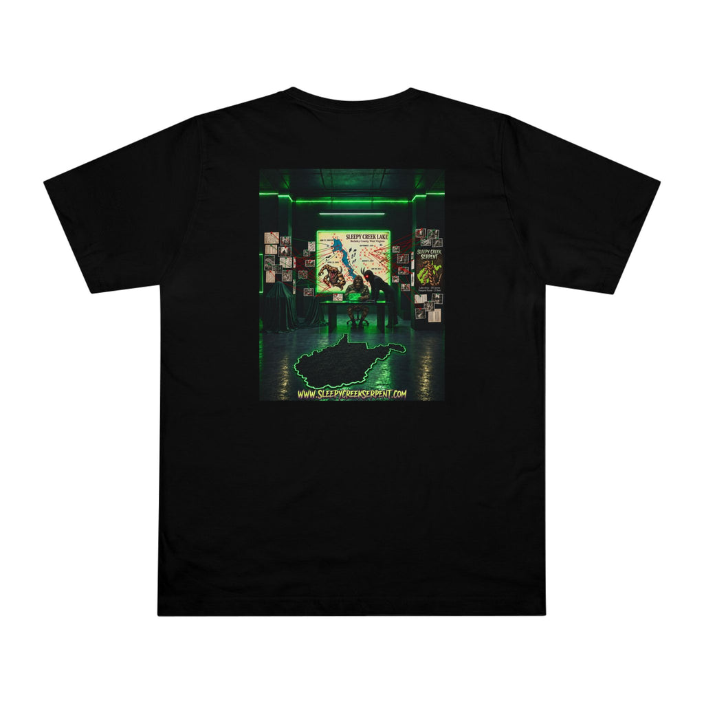BEING HUNTED.... SLEEPY CREEK SERPENT Deluxe T-shirt