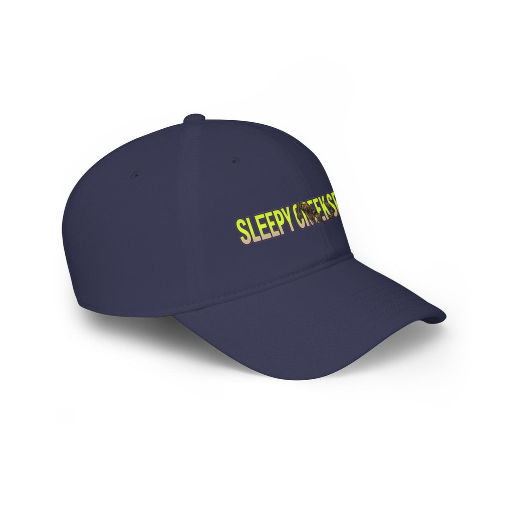 SLEEPY CREEK SERPENT LETTERING Low Profile Baseball Cap