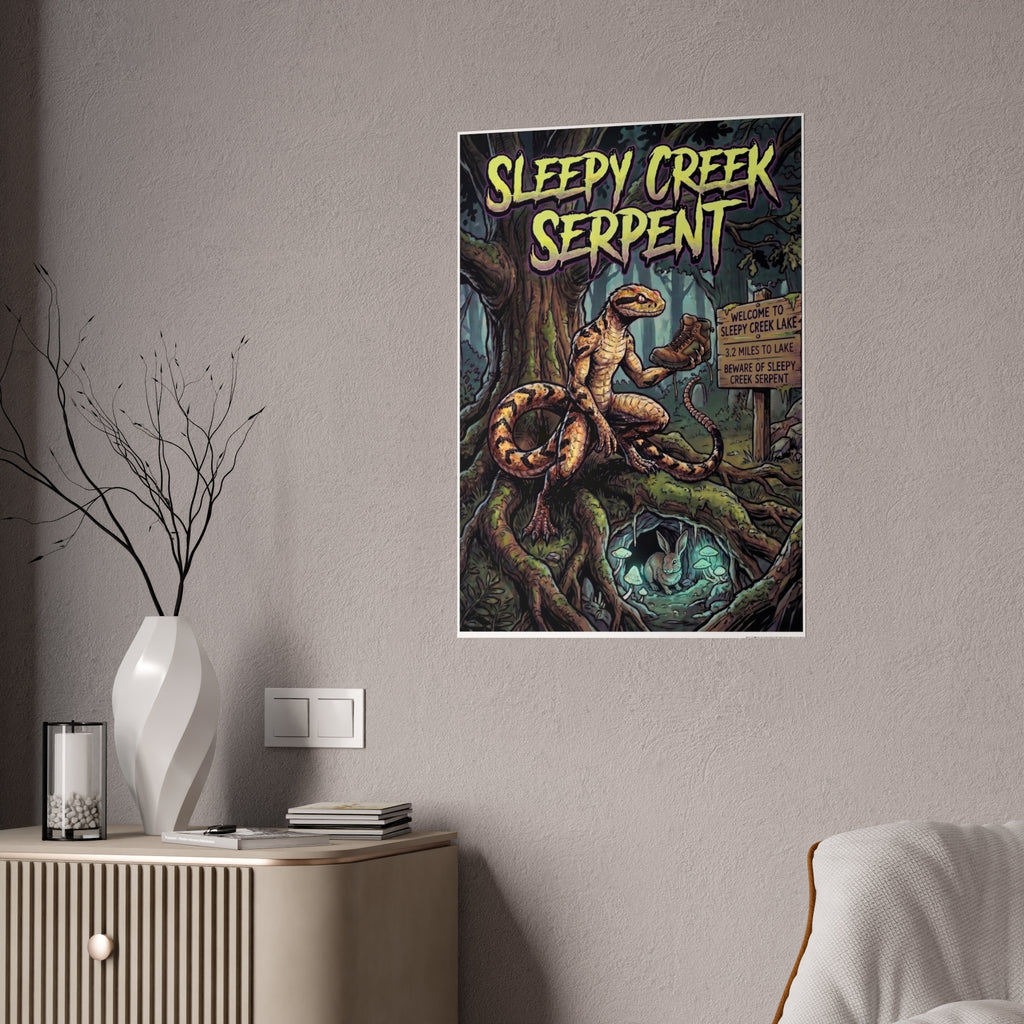 SLEEPY CREEK SERPENT HIKERS NIGHTMARE Gloss Posters