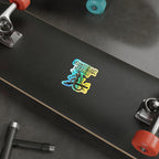 SLEEPY CREEK SERPENT Holographic Die-cut Stickers