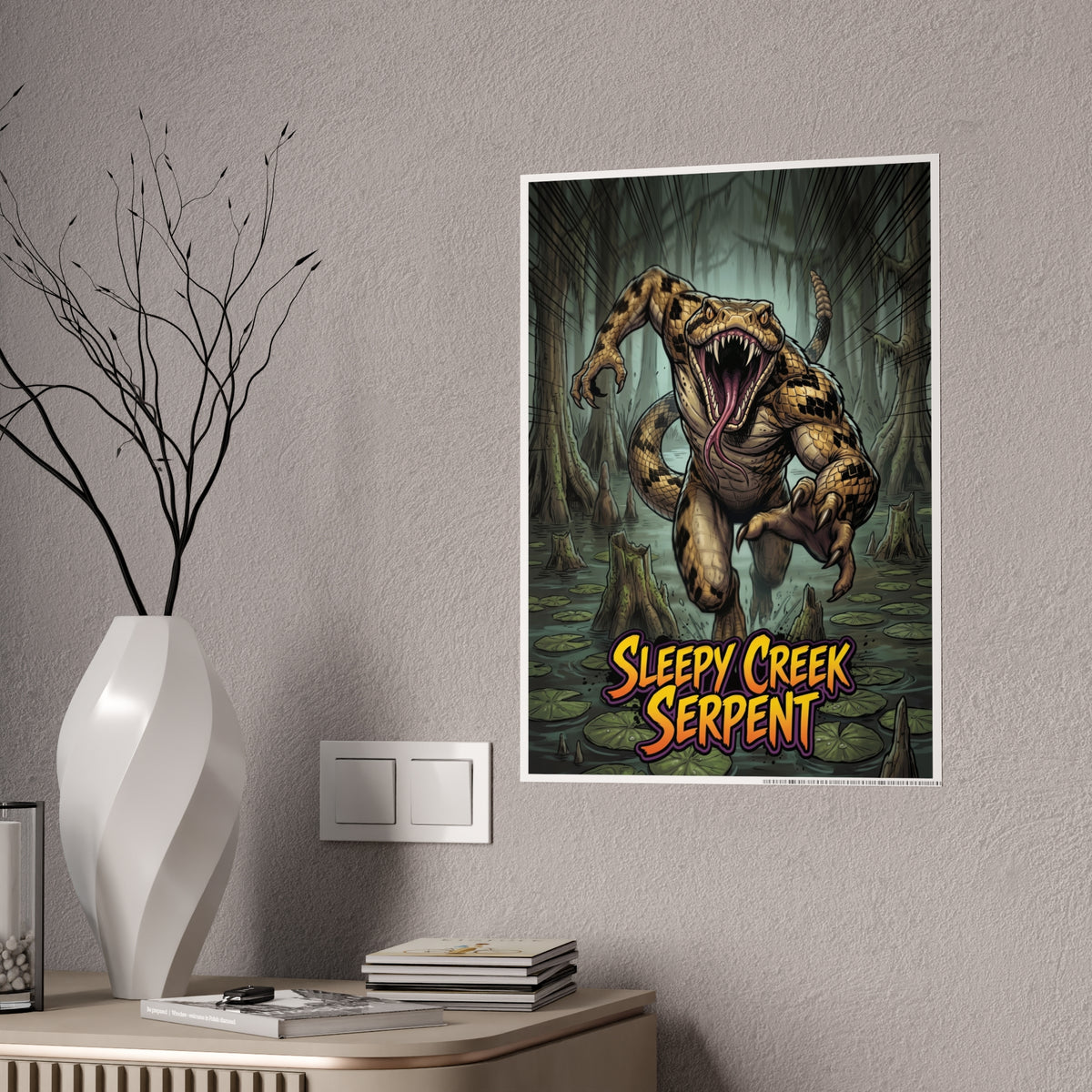 SLEEPY CREEK SERPENT NIGHT ATTACK Gloss Posters