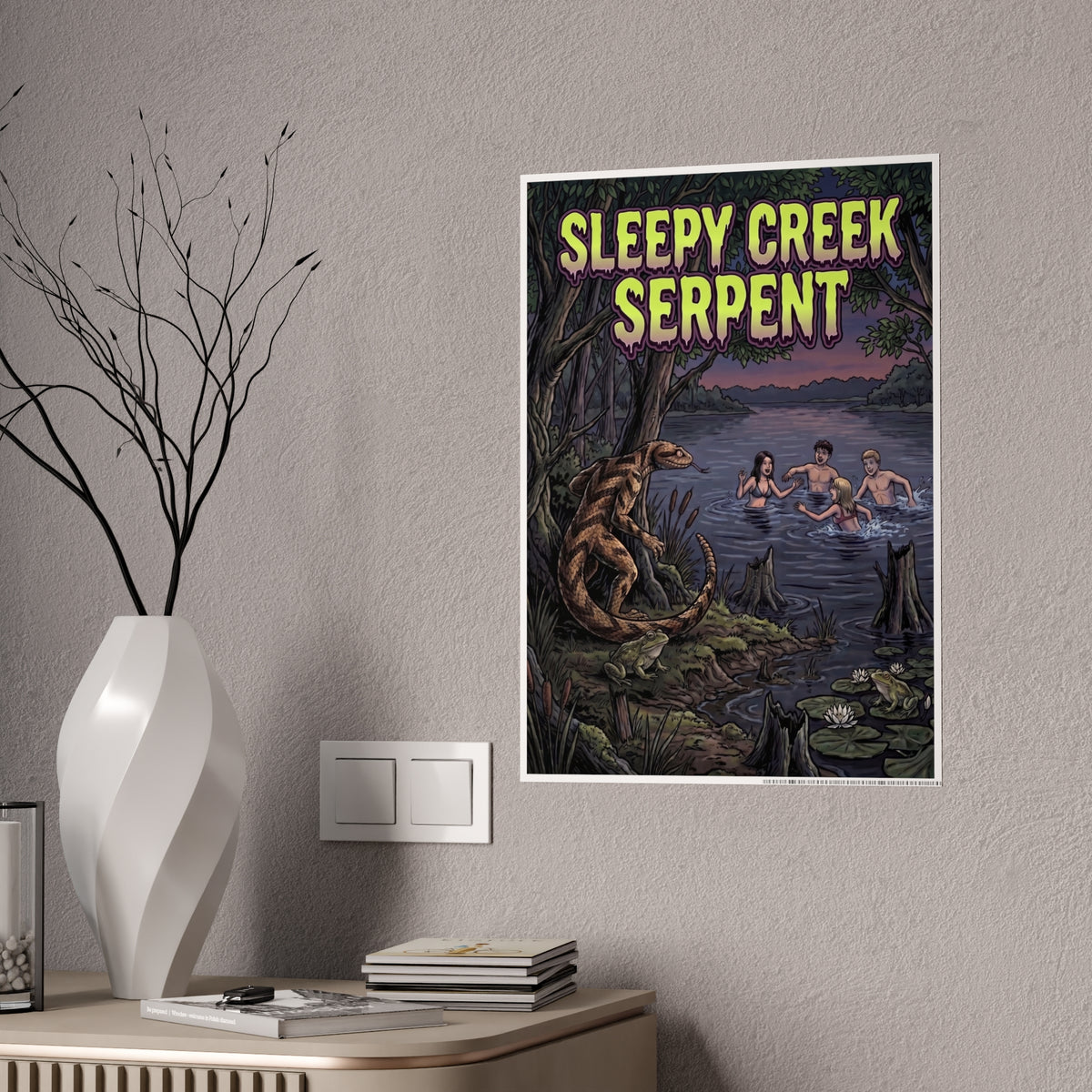 SLEEPY CREEK SERPENT LAKE SURPRISE Gloss Posters
