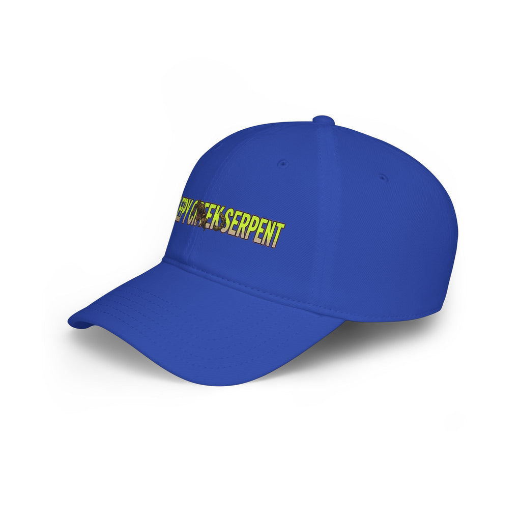 SLEEPY CREEK SERPENT LETTERING Low Profile Baseball Cap