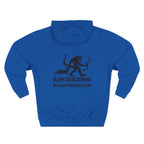 SLEEPY CREEK SERPENT BOW SEASON Three-Panel Fleece Hoodie