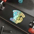 SLEEPY CREEK SERPENT CUTE Holographic Die-cut Stickers