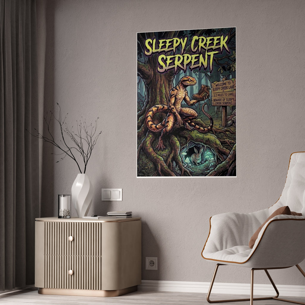 SLEEPY CREEK SERPENT HIKERS NIGHTMARE Gloss Posters