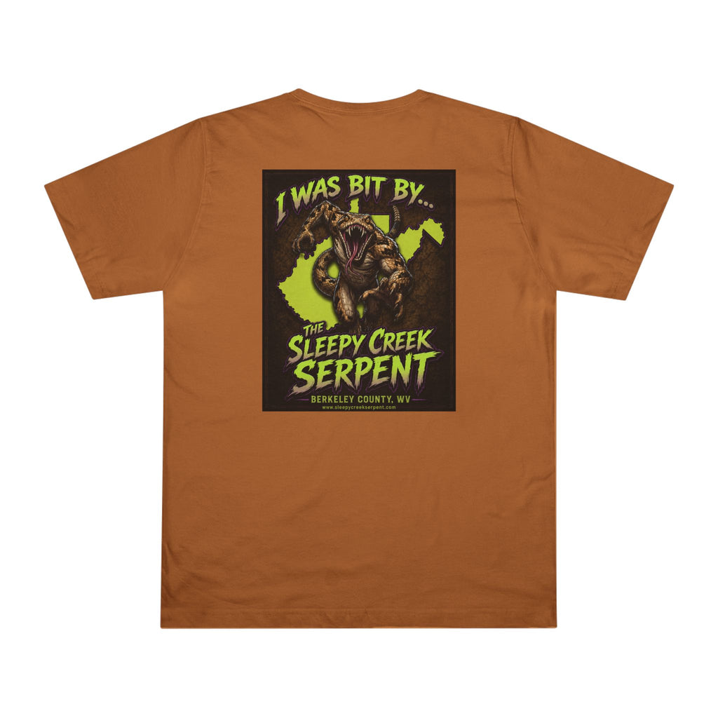 I Was Bit By... SLEEPY CREEK SERPENT WV Deluxe T-shirt