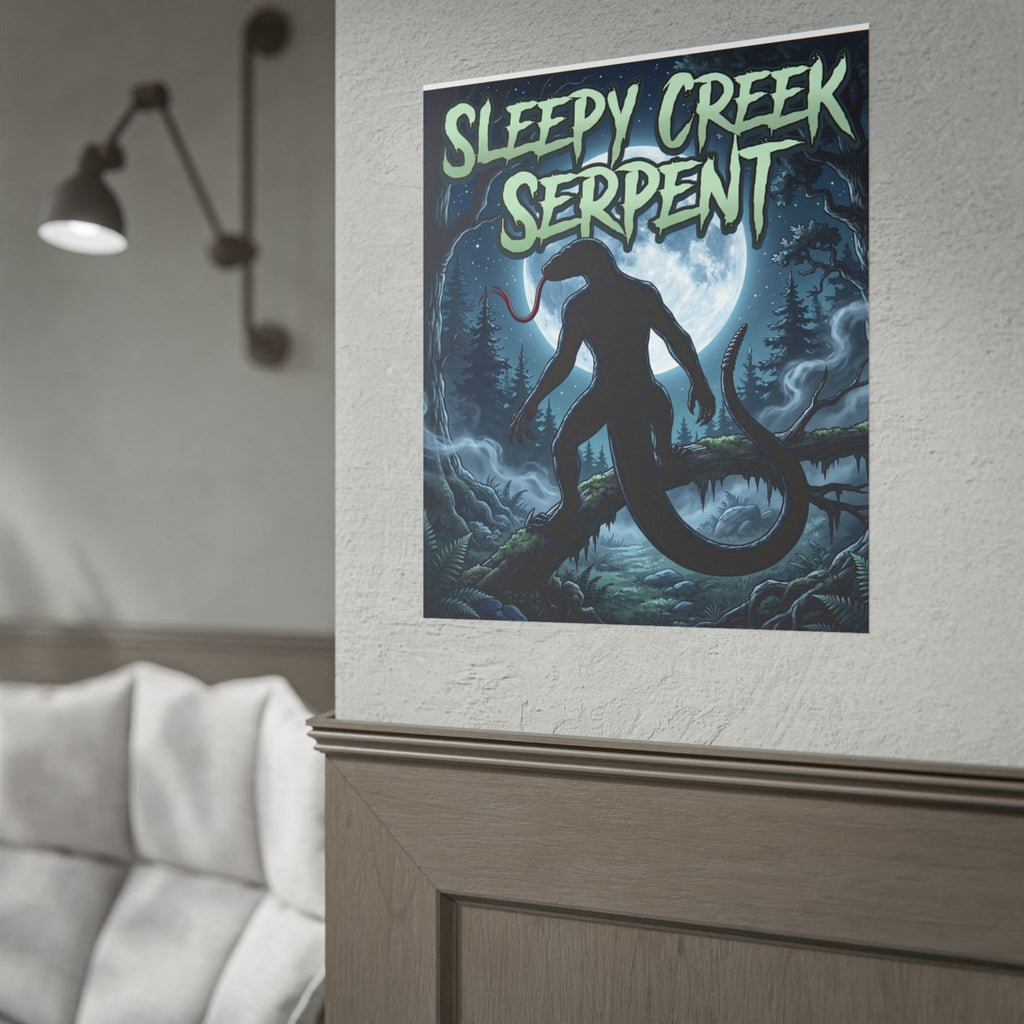 SLEEPY CREEK SERPENT FULL MOON Rolled Posters