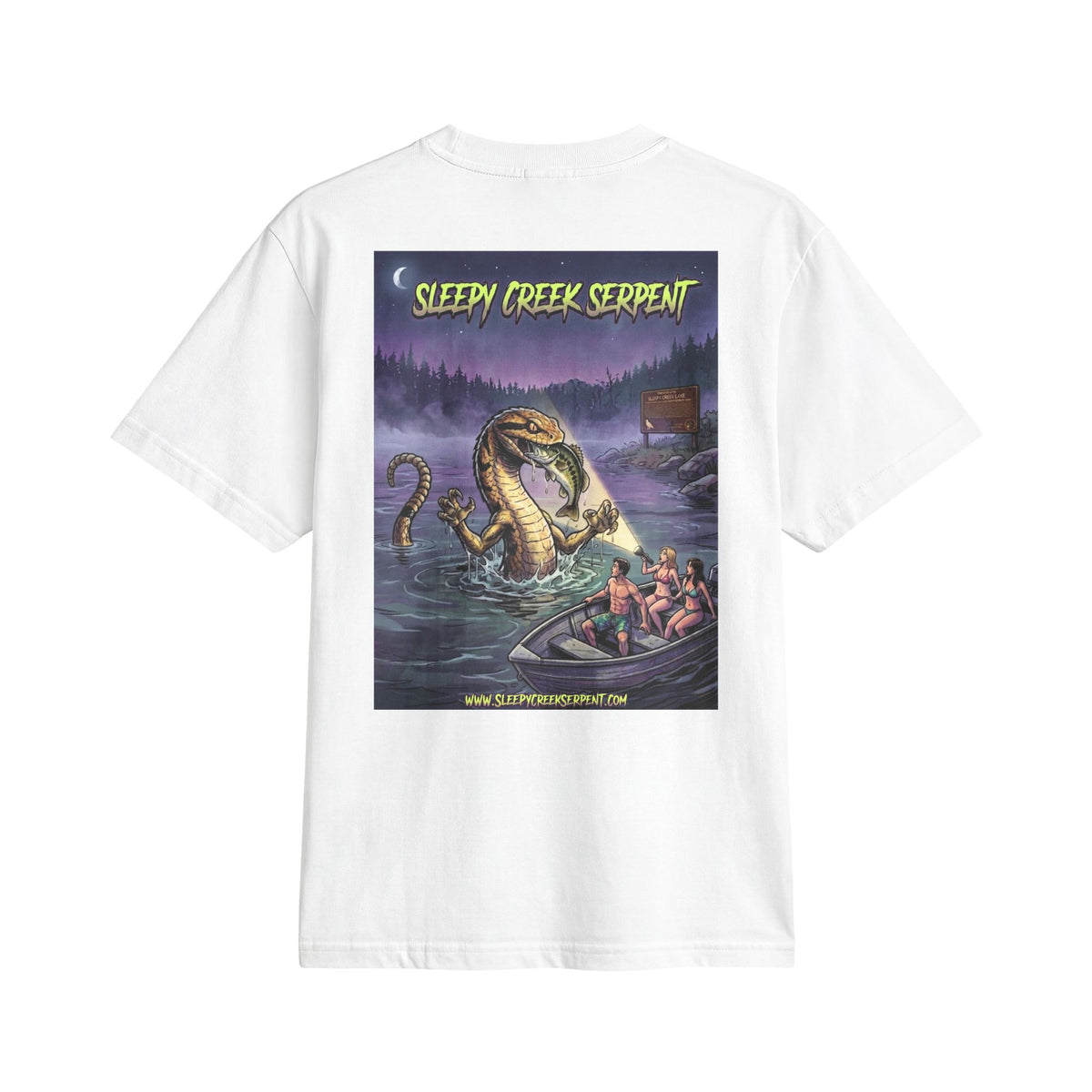 SLEEPY CREEK SERPENT LAKE NIGHT SURPRISE Active T Shirt