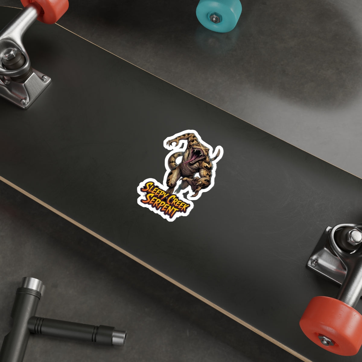SLEEPY CREEK SERPENT CHASE Die-Cut Stickers