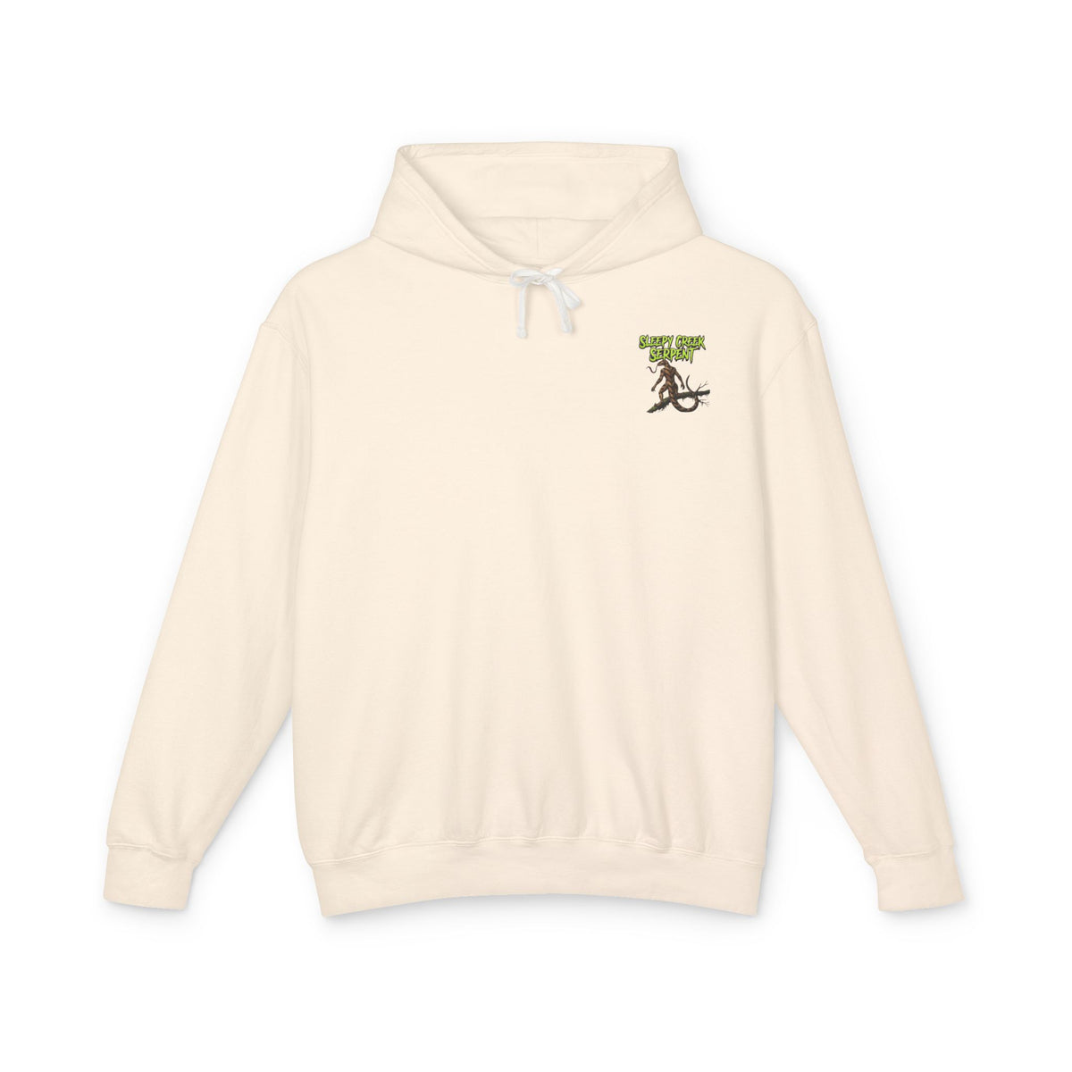 SLEEPY CREEK SERPENT LAKE SIGN  Lightweight Hooded Sweatshirt