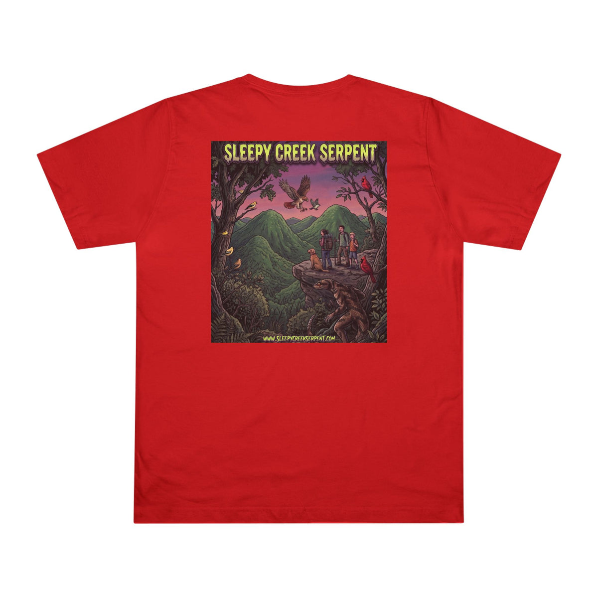 SLEEPY CREEK SERPENT OVERLOOK Deluxe T-shirt